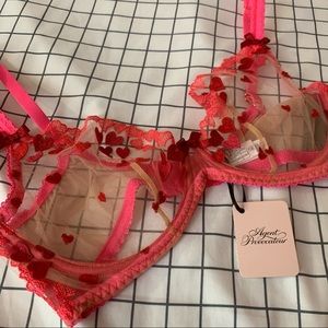 NWT agent provocateur cupid heart bra